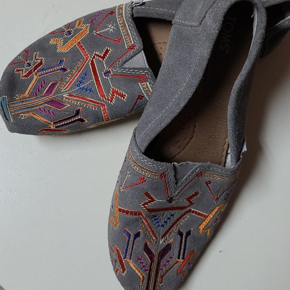 Toms Shoes - TOMS Suede Aztec Shoes